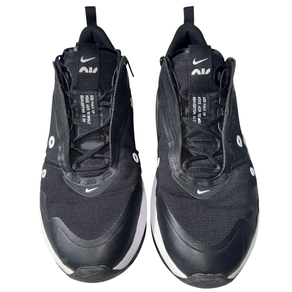 Womens Nike Air Max UP Black White Sneakers Size 10 CT1928-002 - Picture 3 of 12